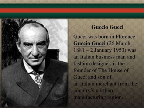 biografia di gucci|gucci ownership history.